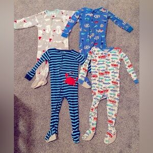18-24 month footed pajamas